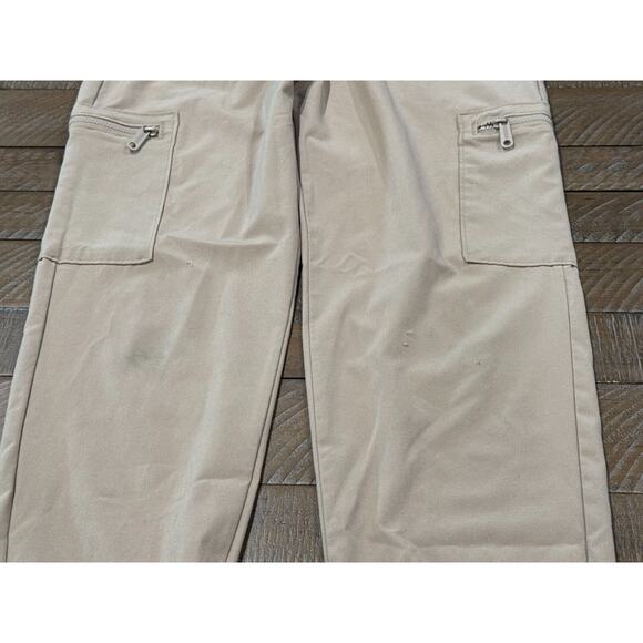 Abercrombie Kids Tan Jogger Boys Tie Front - Size 11/12 - See Damage - Picture 5 of 7